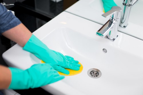 Carpet cleaning complaint review process illustration