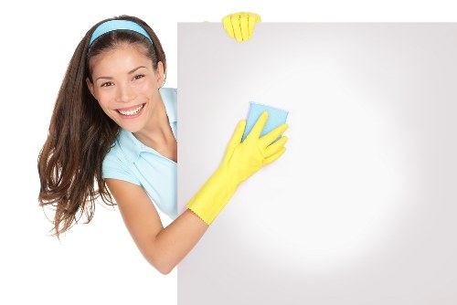 Professional Wembley Carpet Cleaners completing a safe final inspection