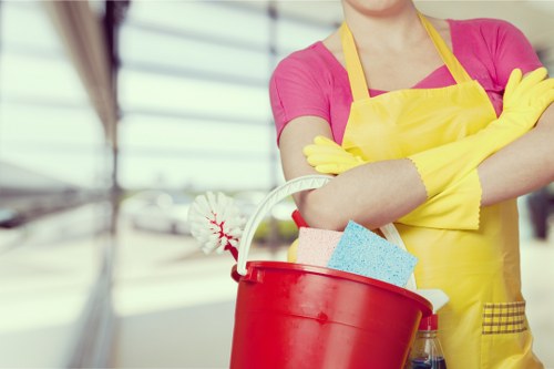 Carpet cleaning service restoring a commercial floor in Wembley